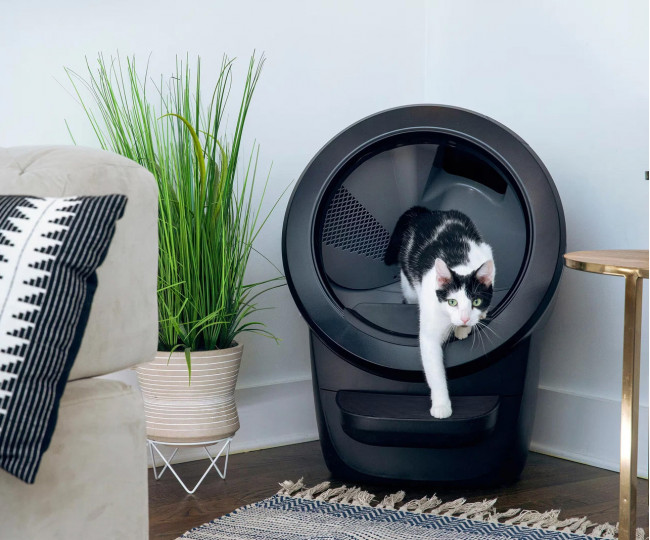 Самоочищувальний лоток для котів Whisker Litter-Robot 4 з Wi-Fi та контролем запаху color: Black
